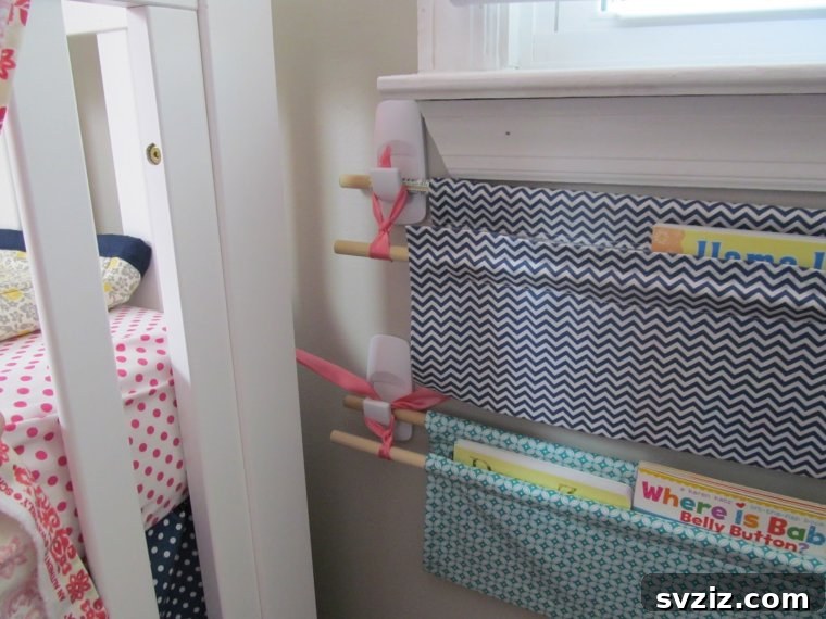 Create a Little Book Station with Command Hooks