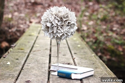 Dollar Tree Magic: DIY Centerpiece Transformations 11 Book Tree Centrepiece