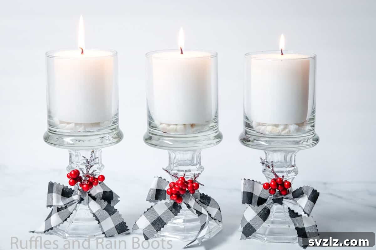 Dollar Tree Magic: DIY Centerpiece Transformations 15 Upcycled Farmhouse Candle Holder