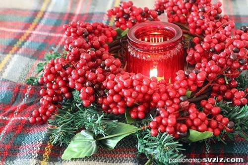 Dollar Tree Magic: DIY Centerpiece Transformations 23 Holly Berry Christmas Wreath
