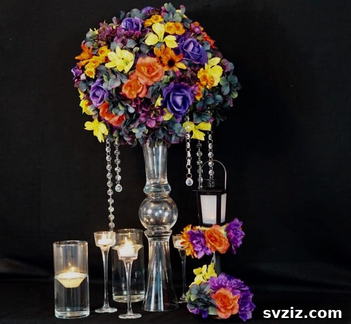 Dollar Tree Magic: DIY Centerpiece Transformations 10 Fall Wedding Centrepiece