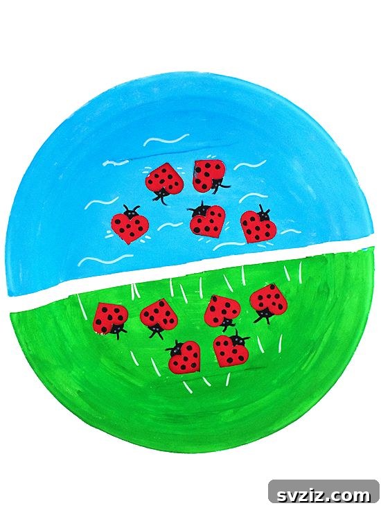 Fun Paper Plate Love Bugs Craft for Kids