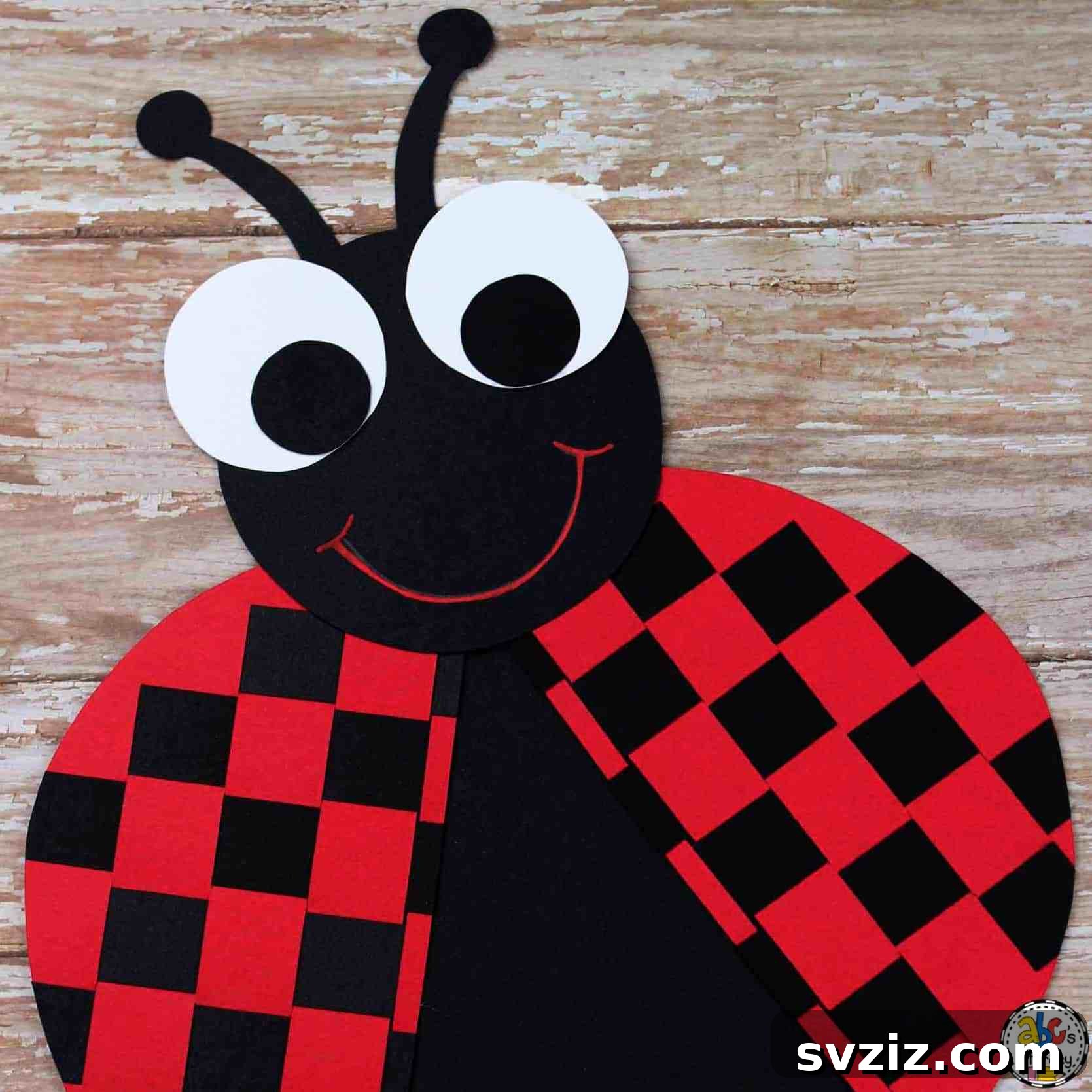 Engaging Paper Weaving Ladybug Activity