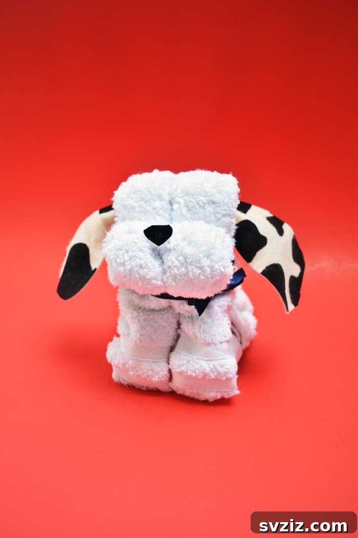Pawsome Doggy DIYs for Little Ones 19 Folded Towel Puppy