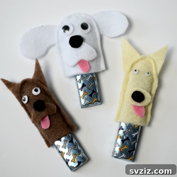 Pawsome Doggy DIYs for Little Ones 20 Dog Finger Puppet