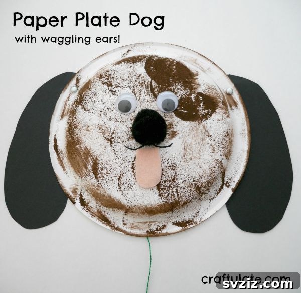 Pawsome Doggy DIYs for Little Ones 9 Paper Plate Dog