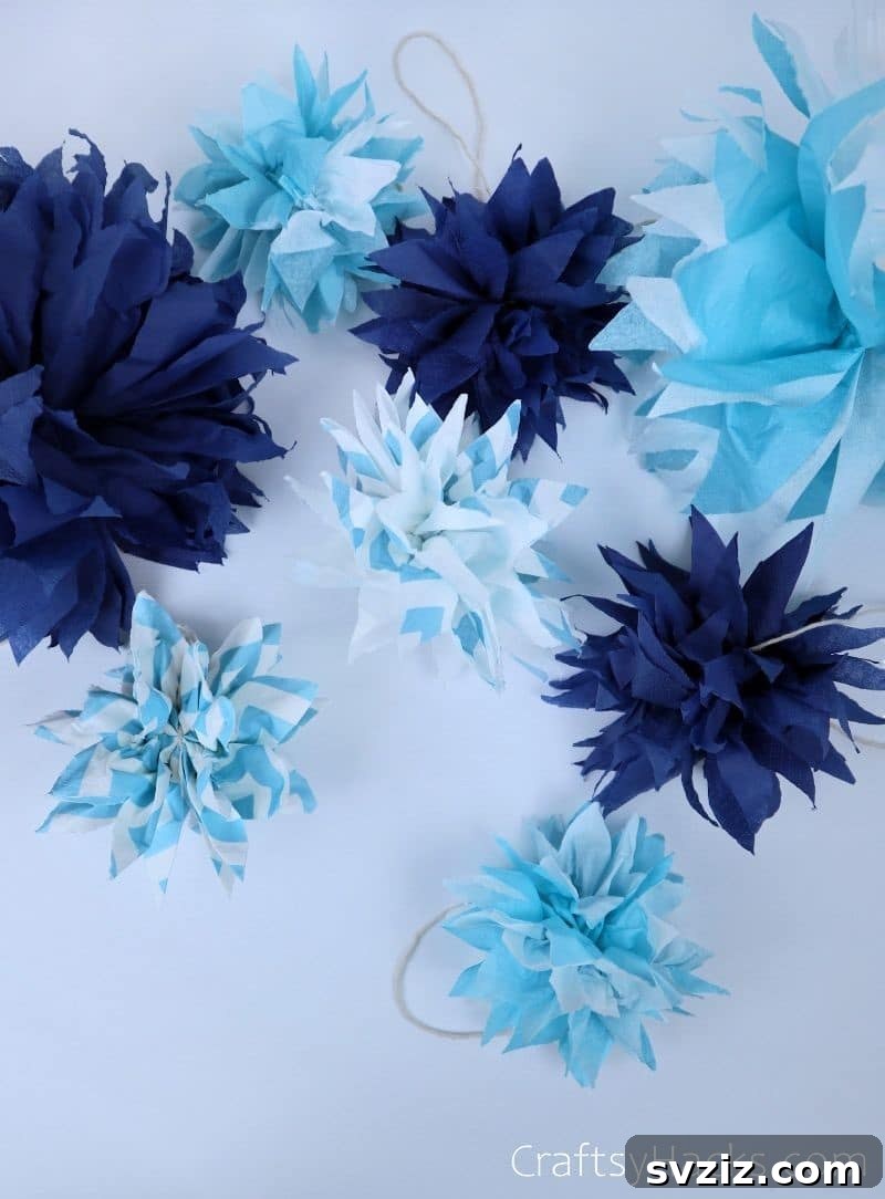 different coloured pom poms layed out