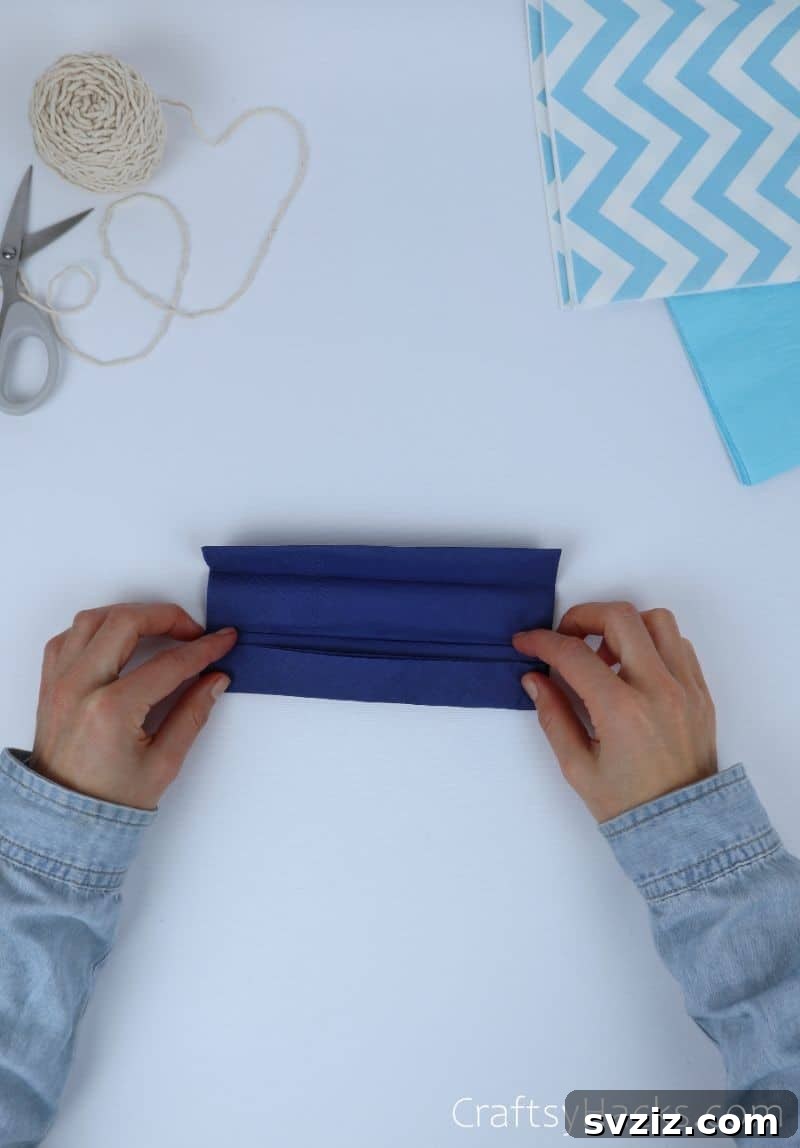 folding tissue paper