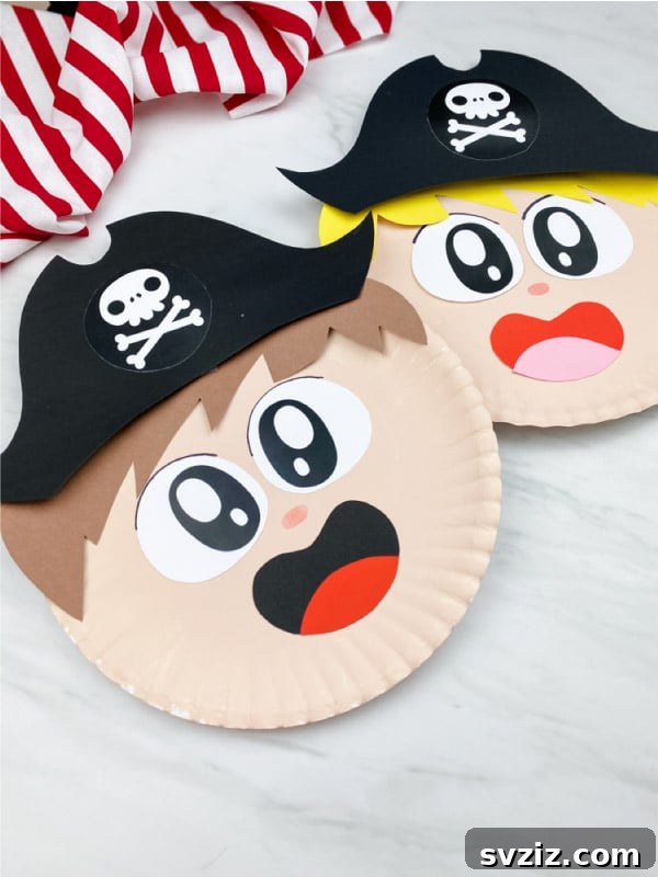 Paper Plate Pirates