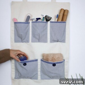 DIY pocket organizer