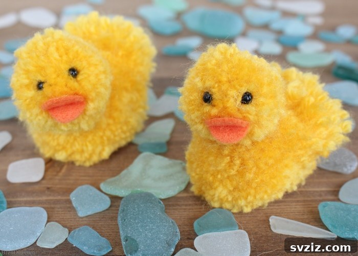 21 Duck Crafts: Let Young Imaginations Take Flight! 13 Simple and Sweet Pom Pom Ducklings Craft