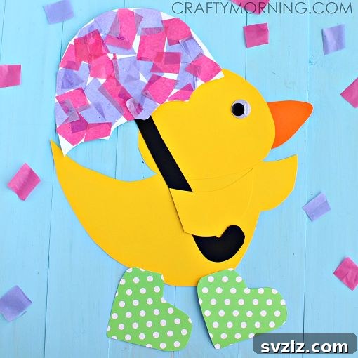 21 Duck Crafts: Let Young Imaginations Take Flight! 18 Rainy Day Paper Ducks Craft