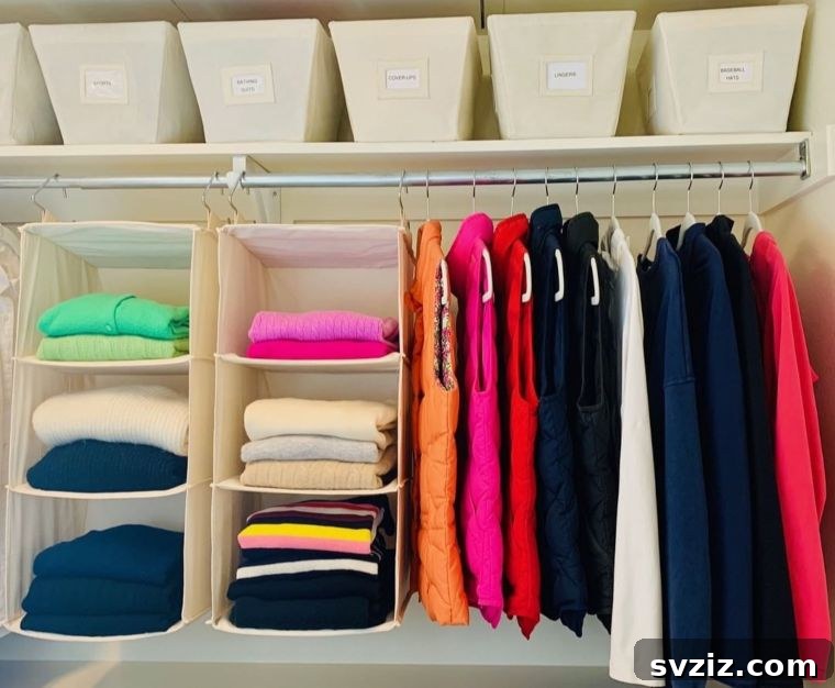 Mastering Micro Spaces: 40 Small Bedroom Organization Secrets 31 Hanging Storage Organizers for cabinet expansion