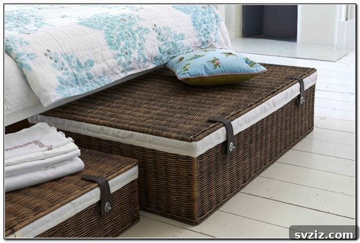 Mastering Micro Spaces: 40 Small Bedroom Organization Secrets 40 Under-Bed Linen Storage for bulky items