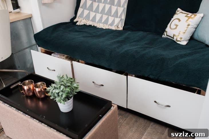 Mastering Micro Spaces: 40 Small Bedroom Organization Secrets 41 DIY Storage Daybed for ultimate space-saving