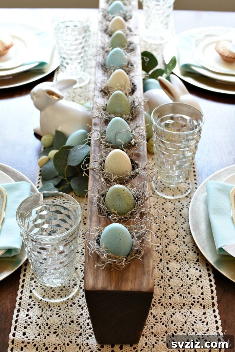 Festive Easter Centerpiece Inspiration 14 Easter Table Landscape