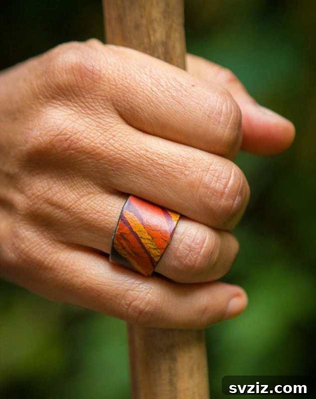 27 DIY Rings You'll Never Want to Take Off 24 Stylish DIY leather rings with a masculine or minimalist aesthetic.