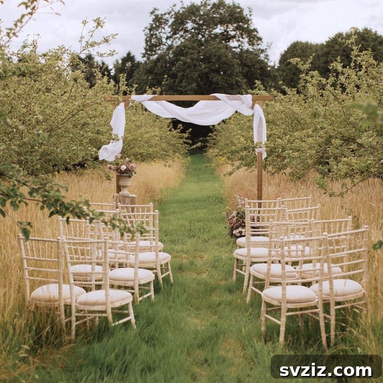 Simple wood arch