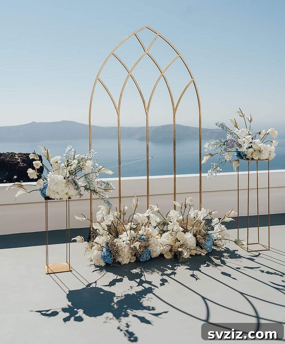 Modern Grecian Archway