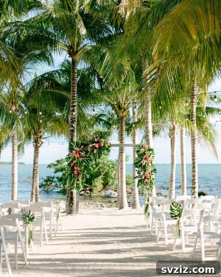 Tropical-Inspired Archway
