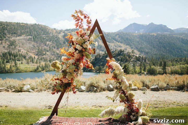 Wild and Wonderful Wedding arch