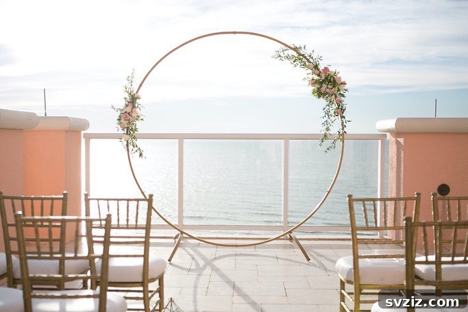 simple hoop arch