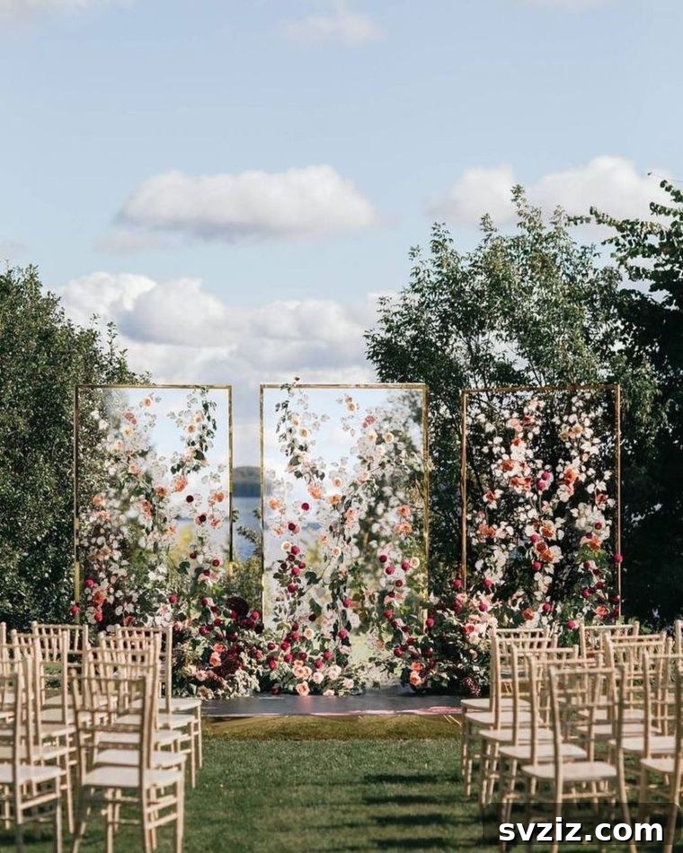 Triple Floral Screens