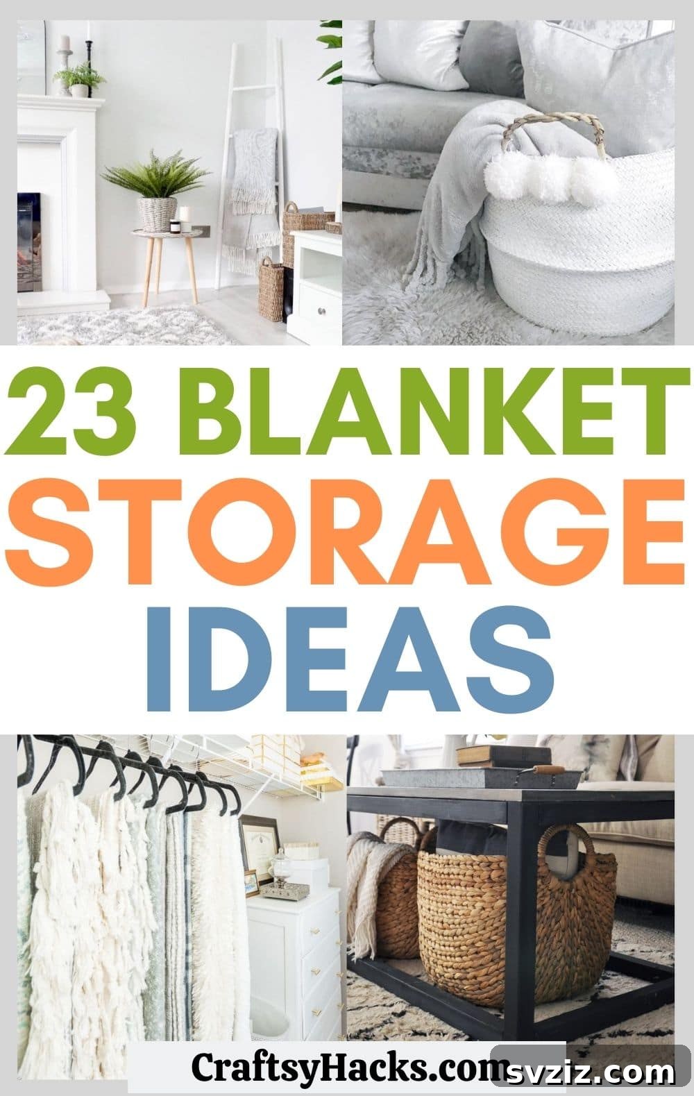 23 Clever Blanket Storage Solutions 2 Creative Blanket Storage Ideas for a Tidy and Stylish Home