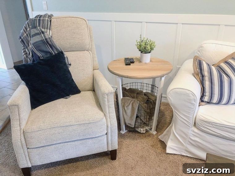 23 Clever Blanket Storage Solutions 17 DIY Wire Basket Coffee Table with Hidden Blanket Storage