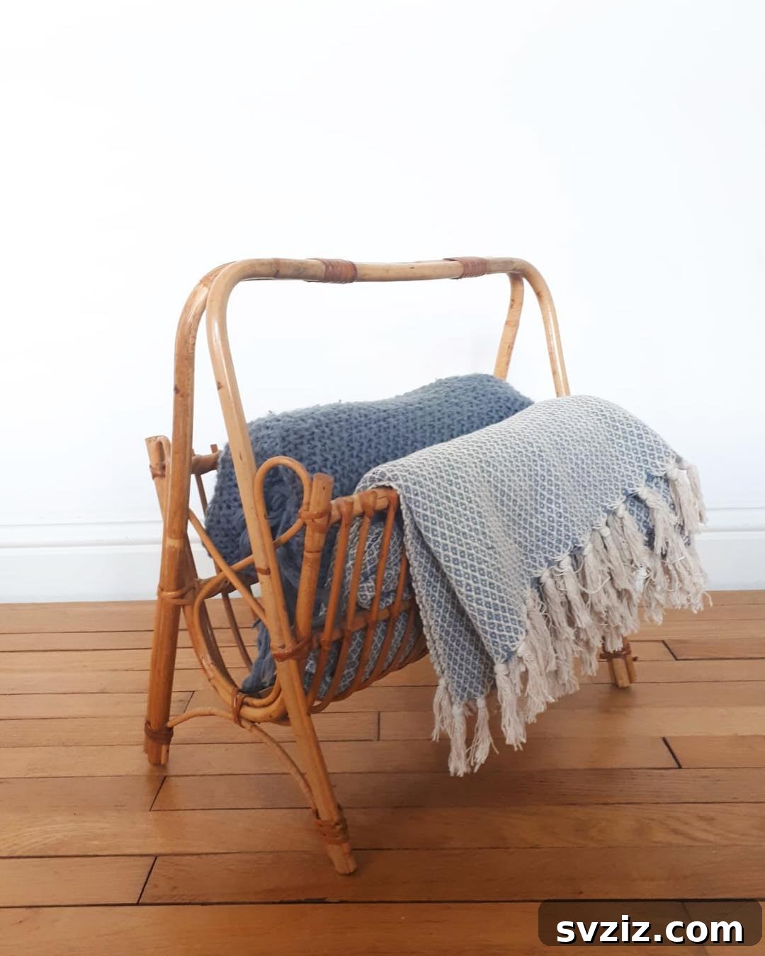 23 Clever Blanket Storage Solutions 21 Simple Wicker Magazine Holder for Blanket Storage