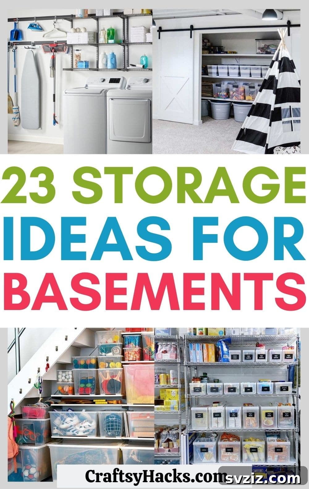 Reimagine Your Basement: Innovative Storage Solutions 2 basement storage ideas