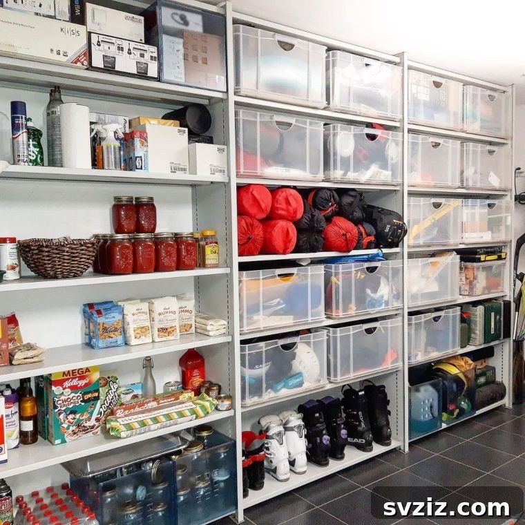 Reimagine Your Basement: Innovative Storage Solutions 12 garage and pantry storage