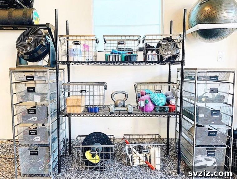 Reimagine Your Basement: Innovative Storage Solutions 5 Gym Area