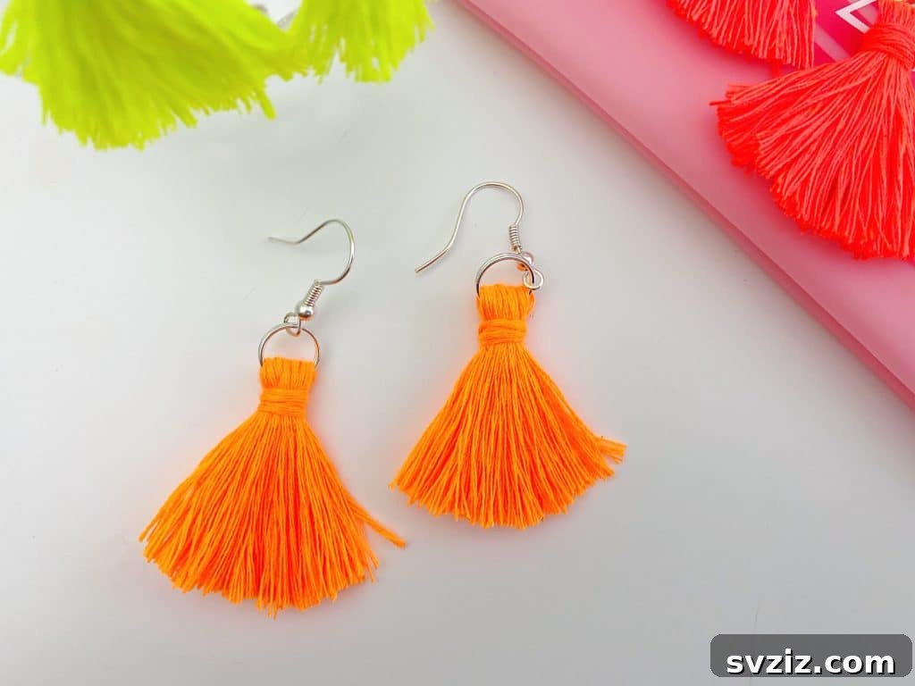 Simple Tassel Earrings