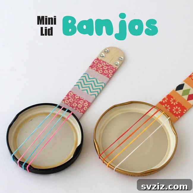 Miniature Lid Banjos