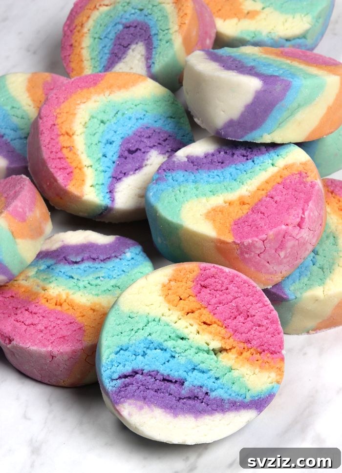Luxurious Rainbow Bubbling Bath Truffles for Self-Care