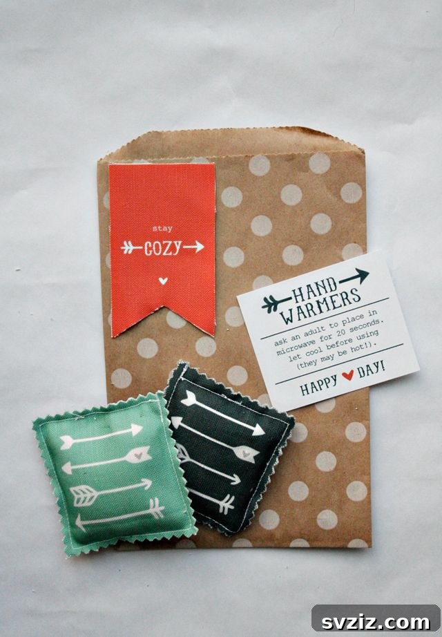 Cozy Miniature Handwarmers - Customizable Comfort
