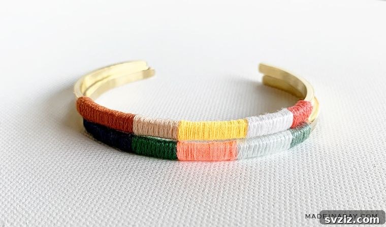Boho-Chic Wrapped Cuff Bracelets to Craft and Sell