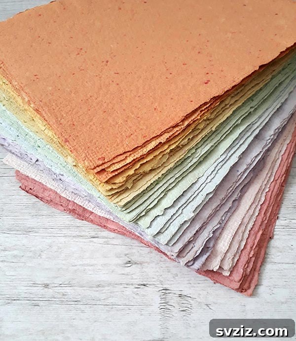 DIY Recycled Paper