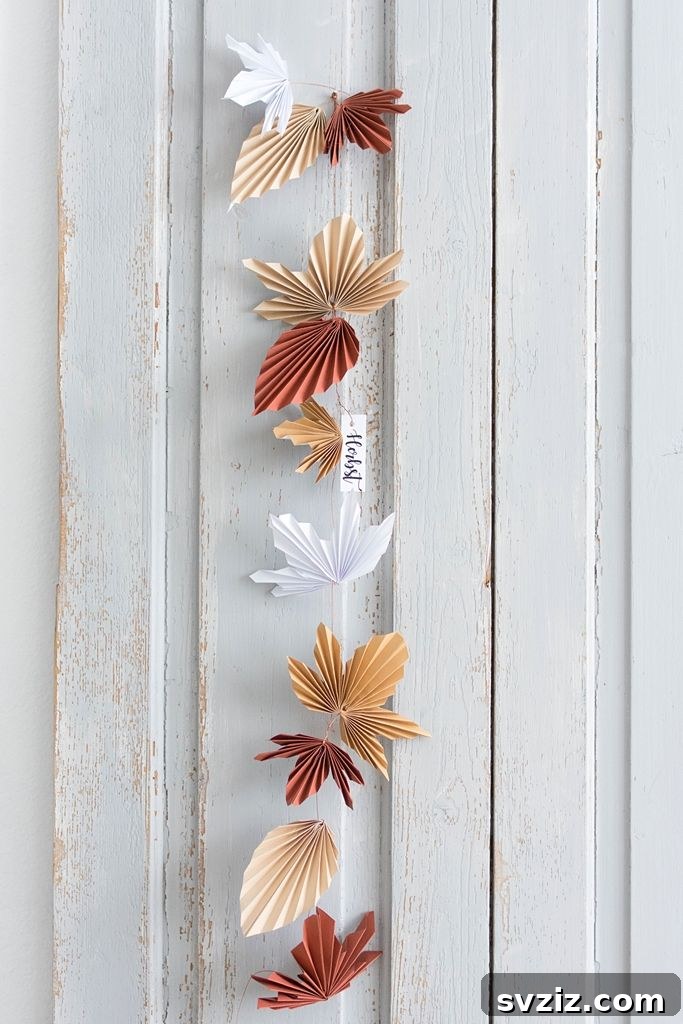 Gorgeous Fall Garland