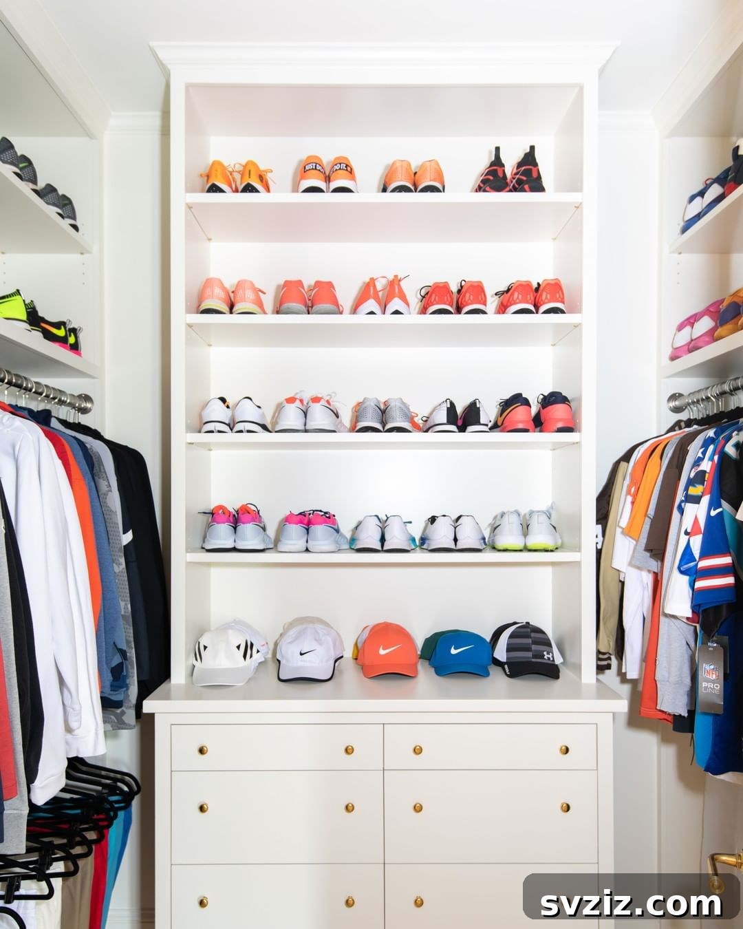 Unlock Your Closet's Potential: 23 Smart Shelving Ideas 11 Shoe Storage Wall