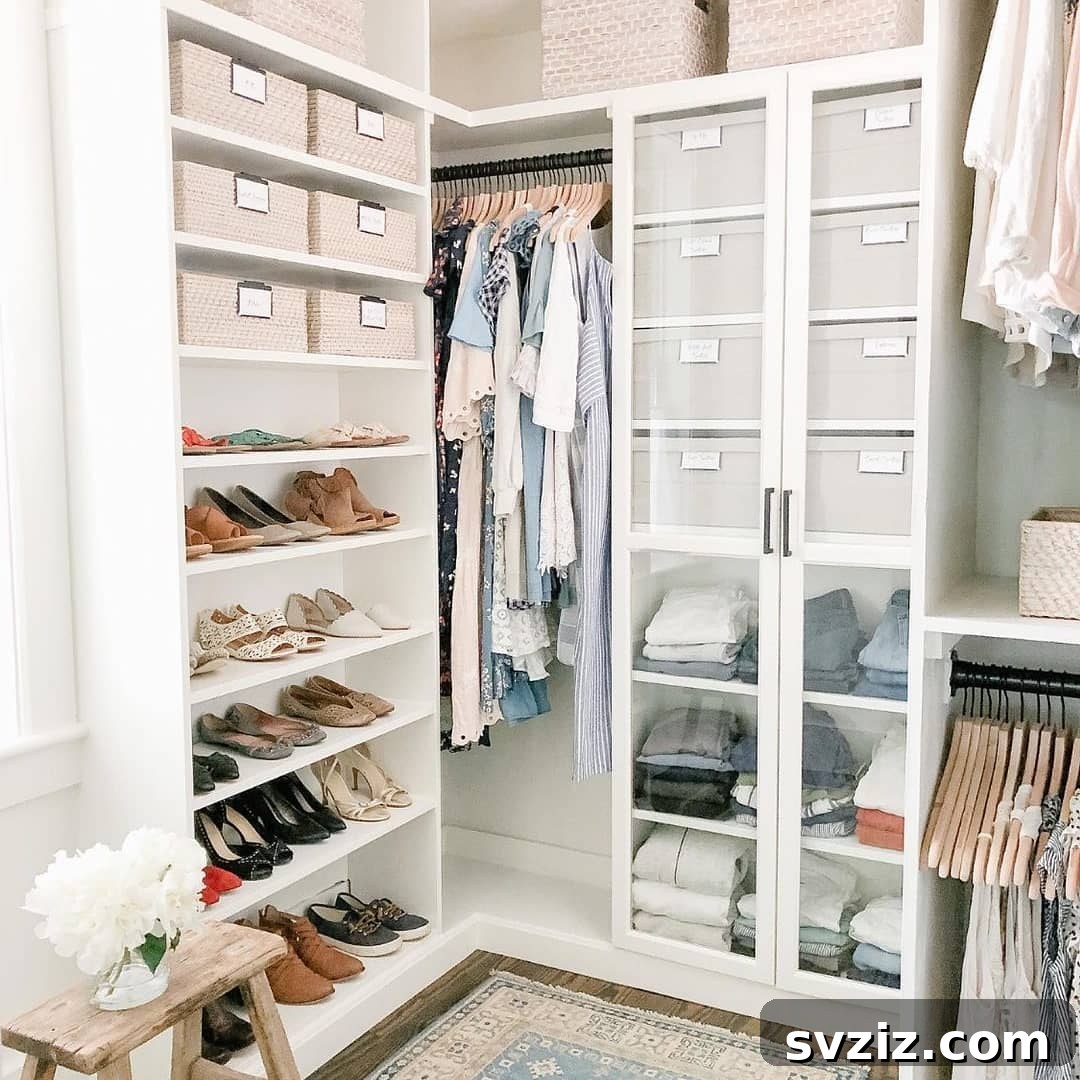 Unlock Your Closet's Potential: 23 Smart Shelving Ideas 23 Clear Closet