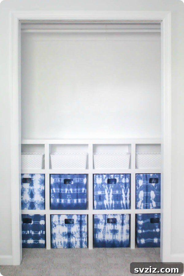 Unlock Your Closet's Potential: 23 Smart Shelving Ideas 4 Cube Organizer