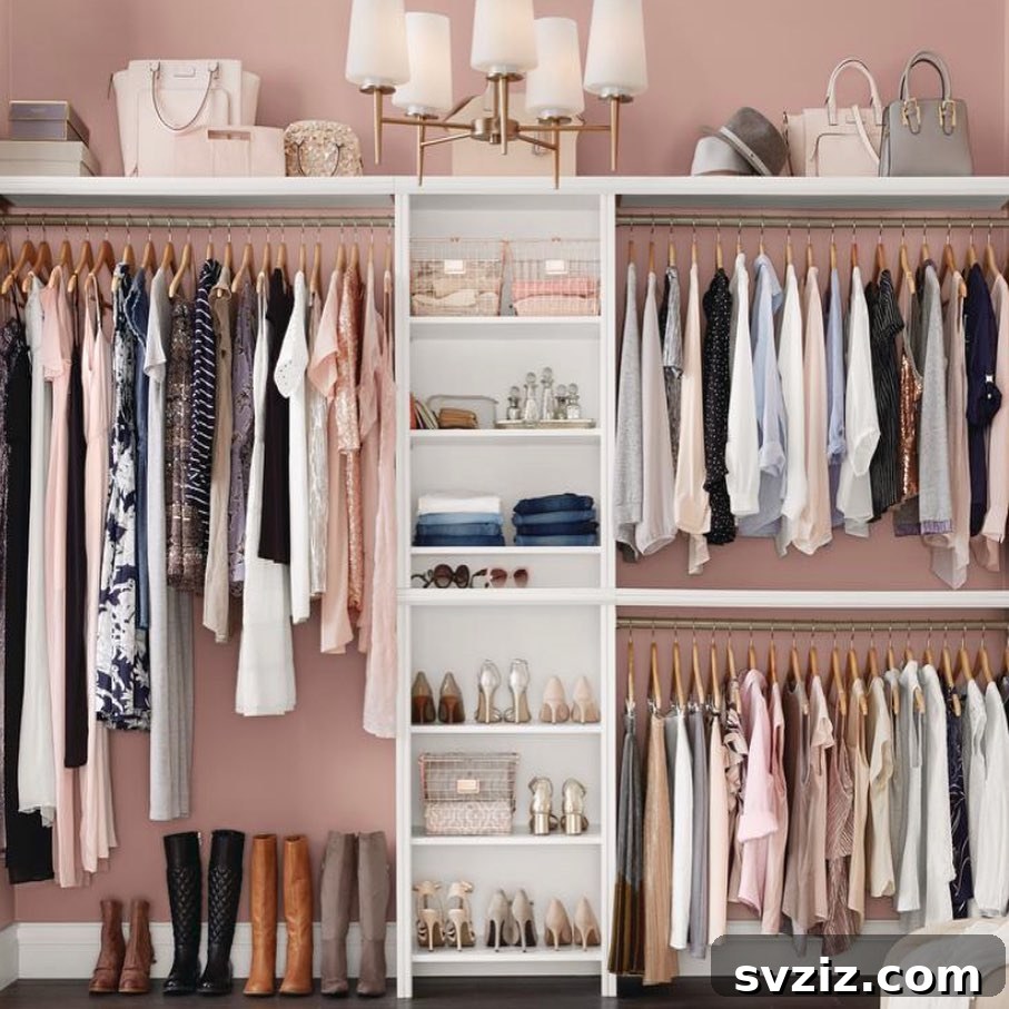 Unlock Your Closet's Potential: 23 Smart Shelving Ideas 8 Pillar storage