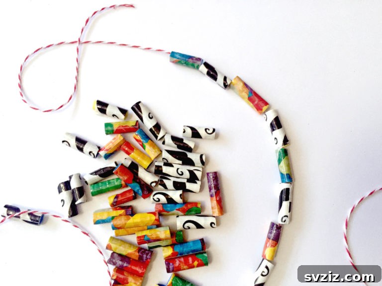Easy Duct Tape Beads for Jewelry Making