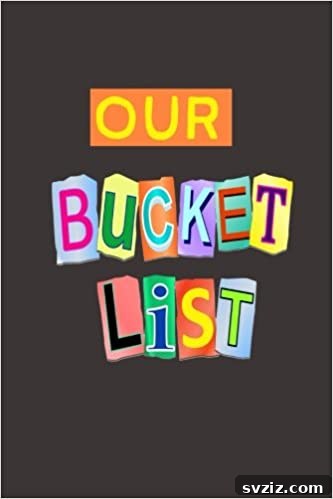 41 Creative Anniversary Ideas He'll Love 29 Our Bucket List Journal, couples activity book, anniversary gift for future adventures