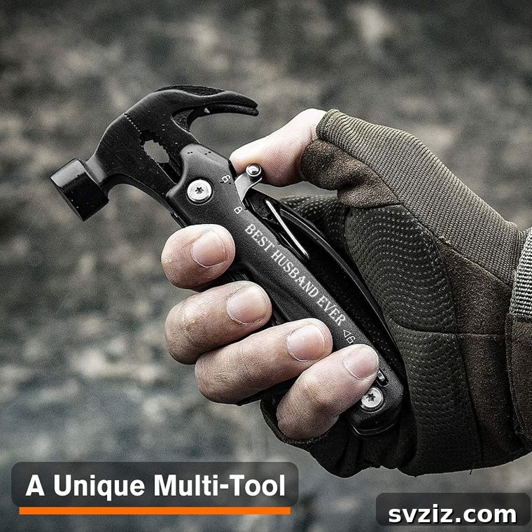 41 Creative Anniversary Ideas He'll Love 36 Ultimate mini hammer multi-tool, versatile gadget gift for handy men, anniversary present