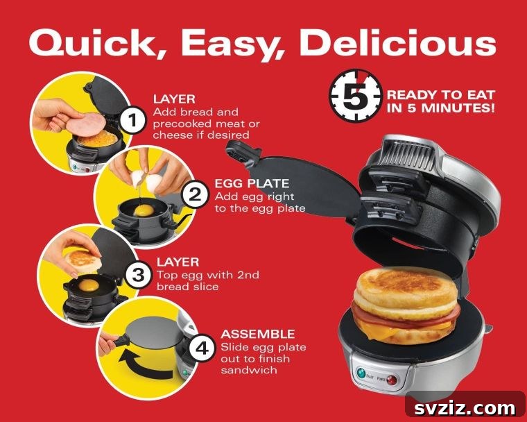 breakfast sandwich maker