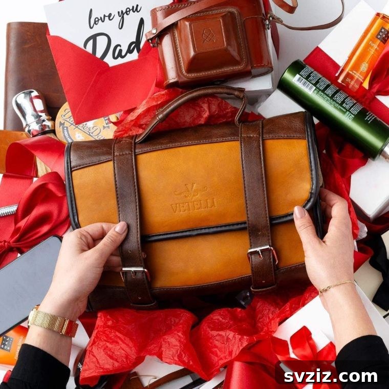 leather tote bag