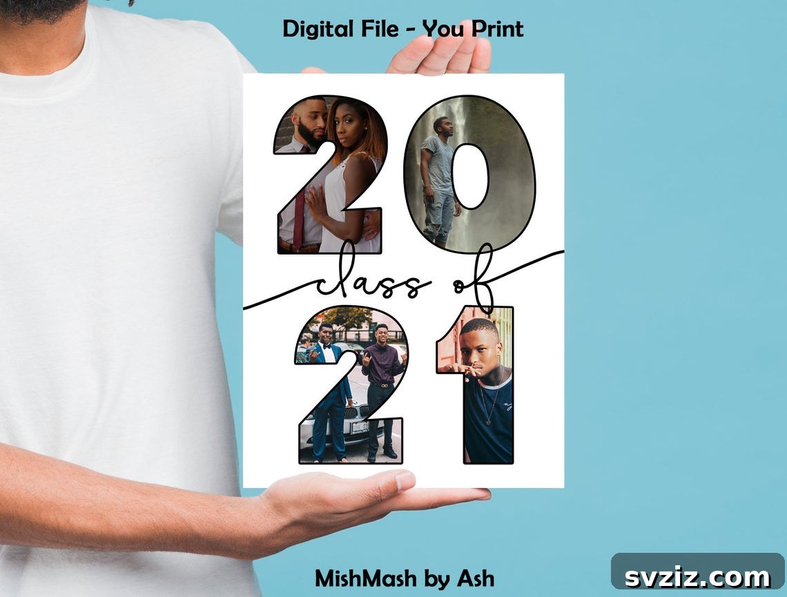 graduation digital art print